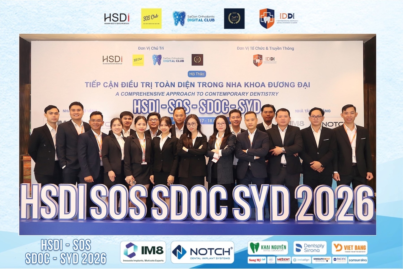 HỘI THẢO SYD 2026 - “TIẾP CẬN ĐIỀU TRỊ TOÀN DIỆN TRONG NHA KHOA ĐƯƠNG ĐẠI” 